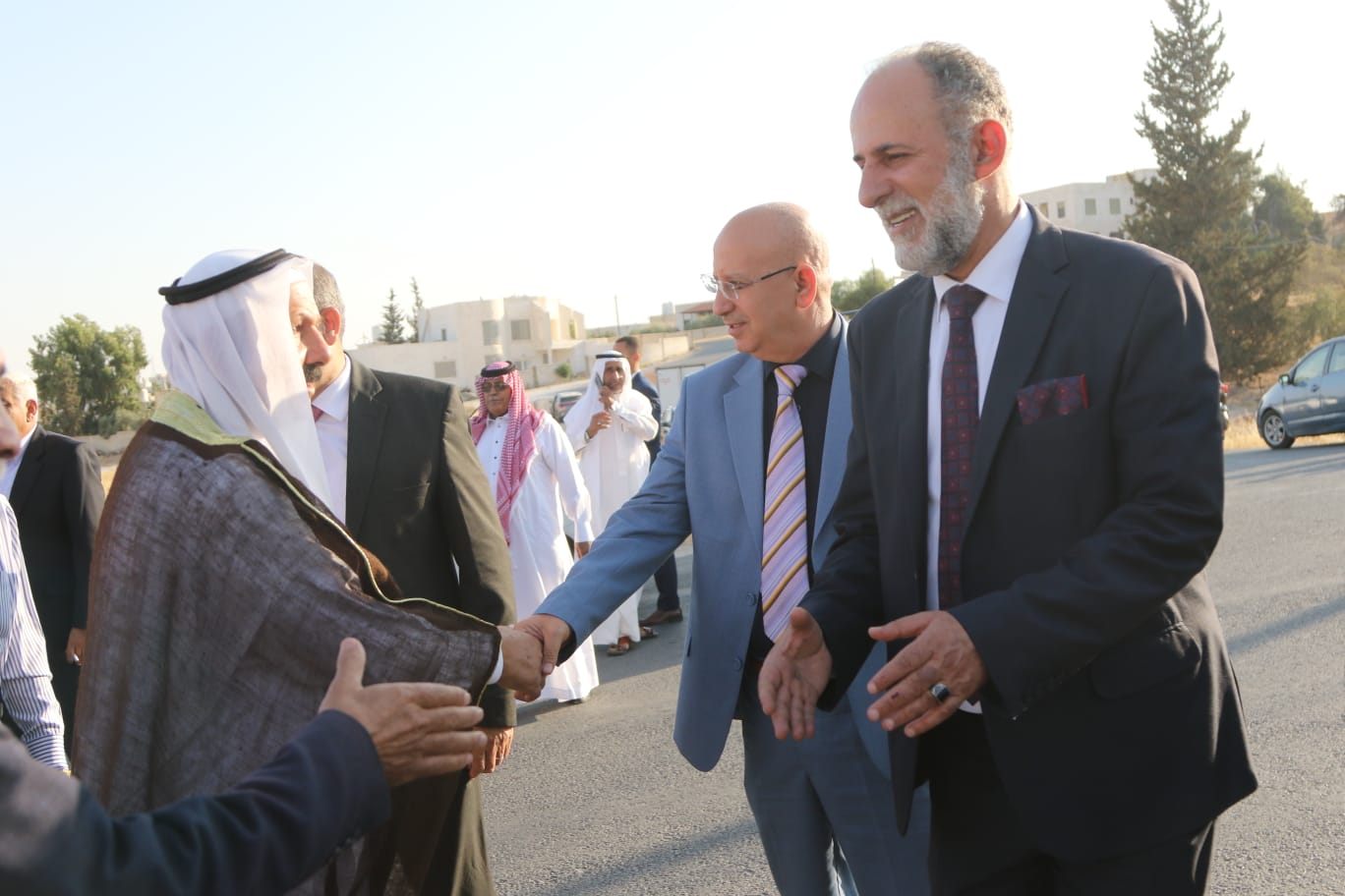 الذنيبات يرأس مراسم خطوبة نجل الزميل وليد الجلاد على كريمة بسام الرقاد