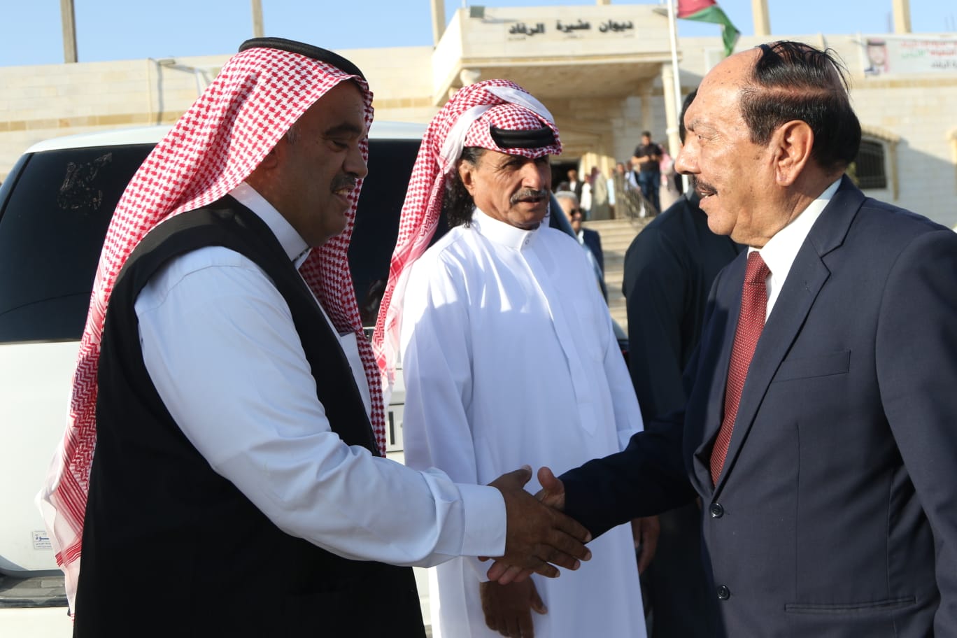 الذنيبات يرأس مراسم خطوبة نجل الزميل وليد الجلاد على كريمة بسام الرقاد