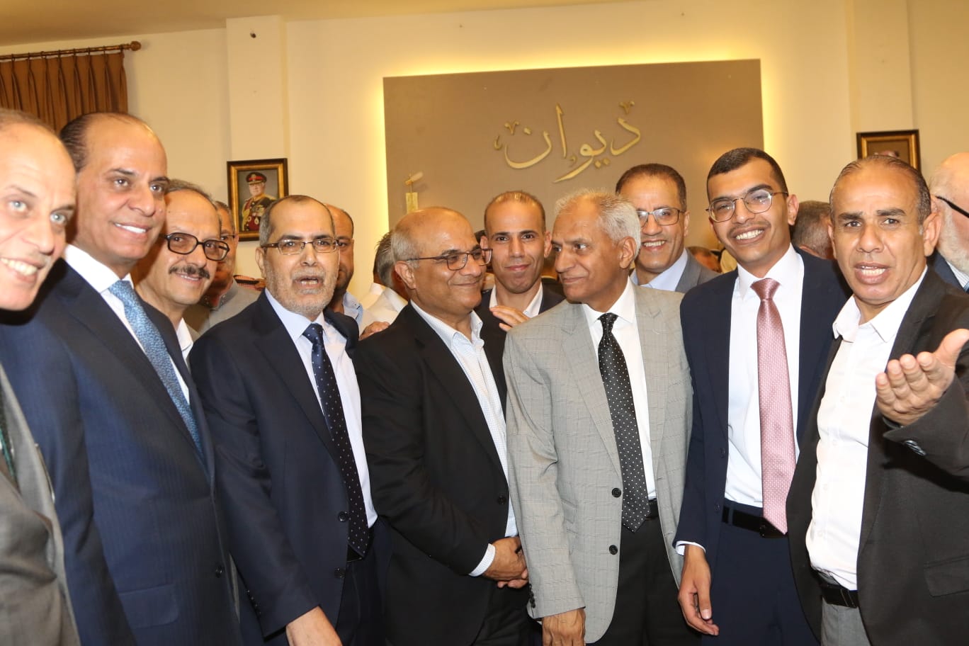 الذنيبات يرأس مراسم خطوبة نجل الزميل وليد الجلاد على كريمة بسام الرقاد