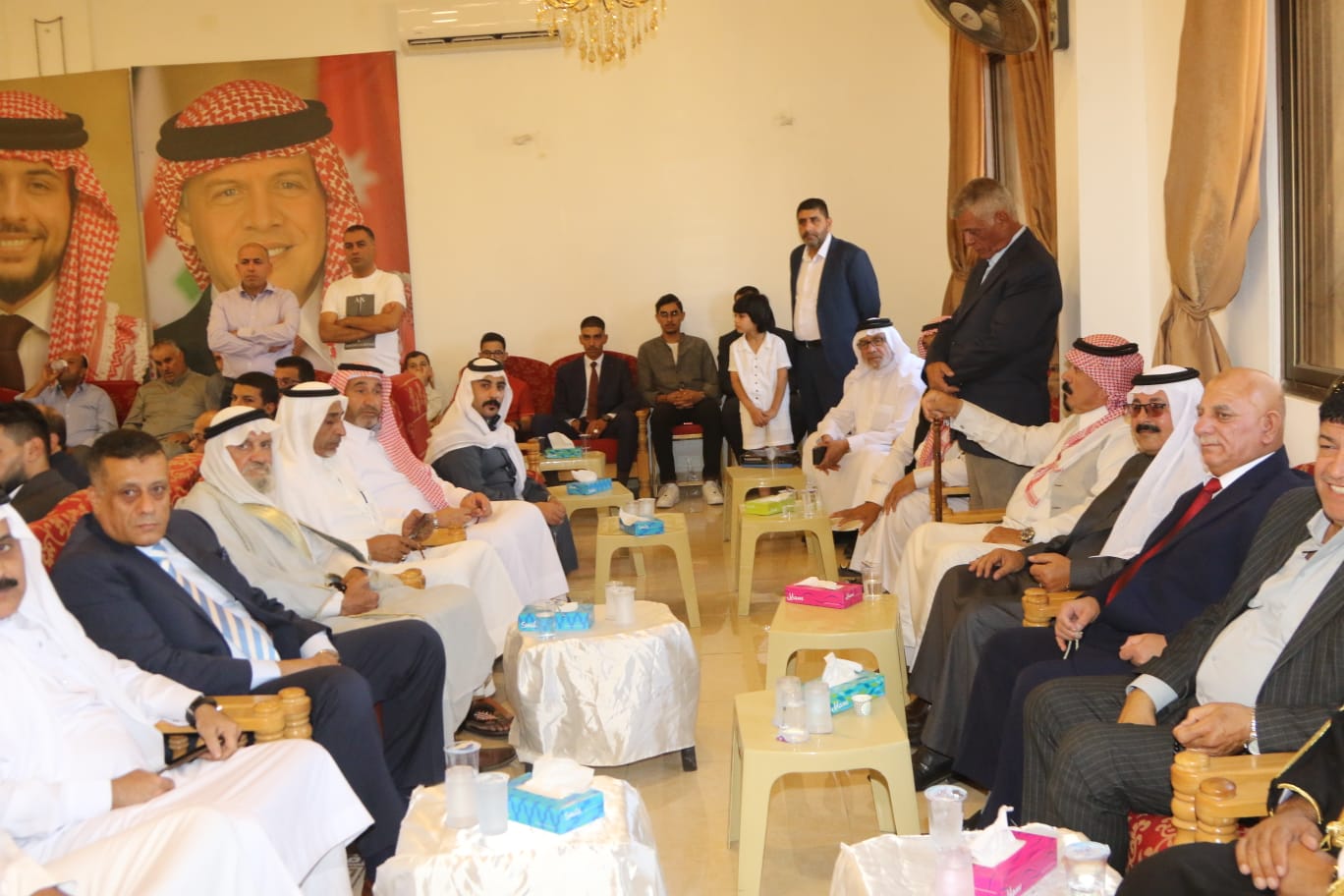 الذنيبات يرأس مراسم خطوبة نجل الزميل وليد الجلاد على كريمة بسام الرقاد