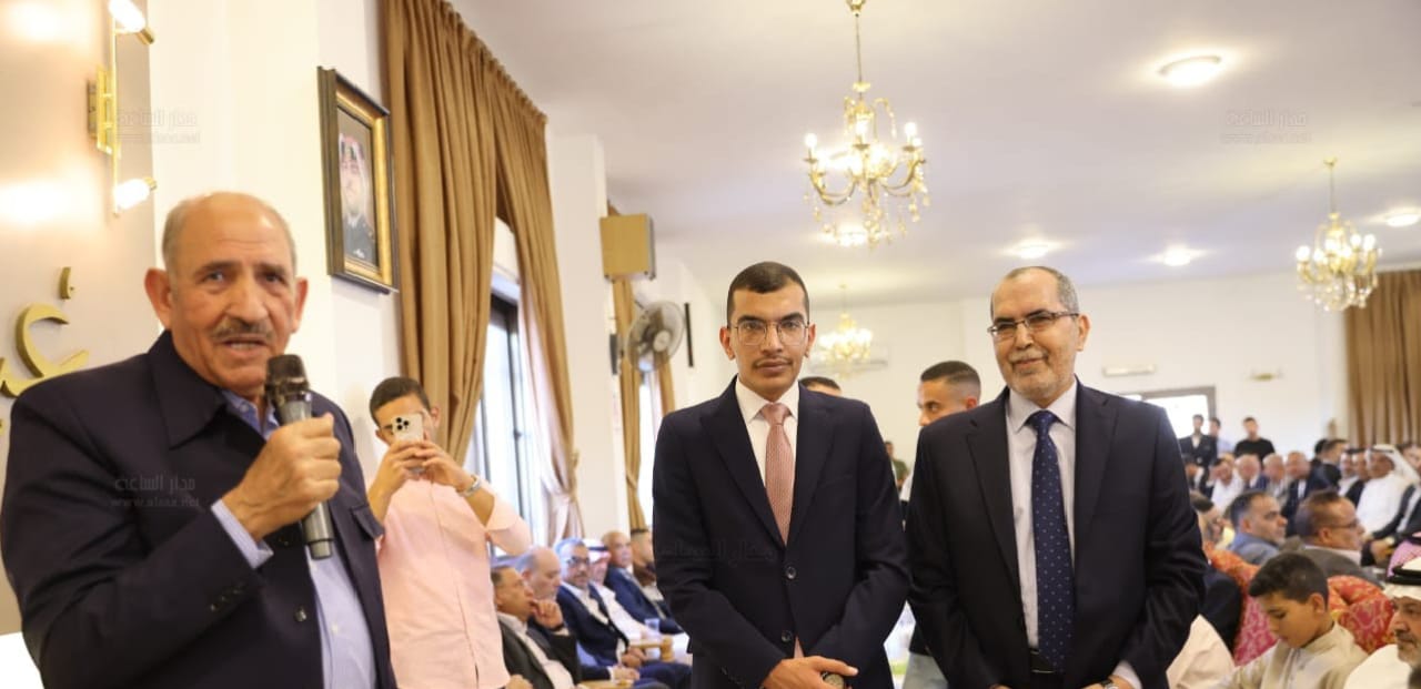 الذنيبات يرأس مراسم خطوبة نجل الزميل وليد الجلاد على كريمة بسام الرقاد