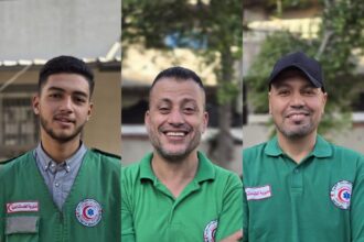 استشهاد 3 مسعفين خلال أداء واجبهم الإنساني في حي التفاح بغزة