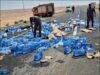 نشامى الدرك يتدخلون لإخماد حريق وإنقاذ طريق بعد حادث سير