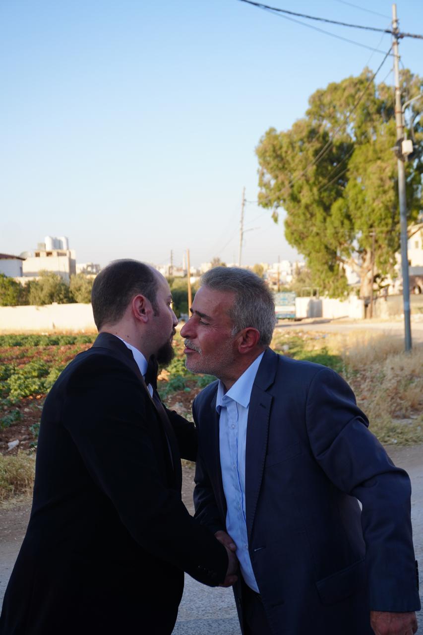 التميمي وأبو زيد نسايب ...ألف مبارك للعريس محمد