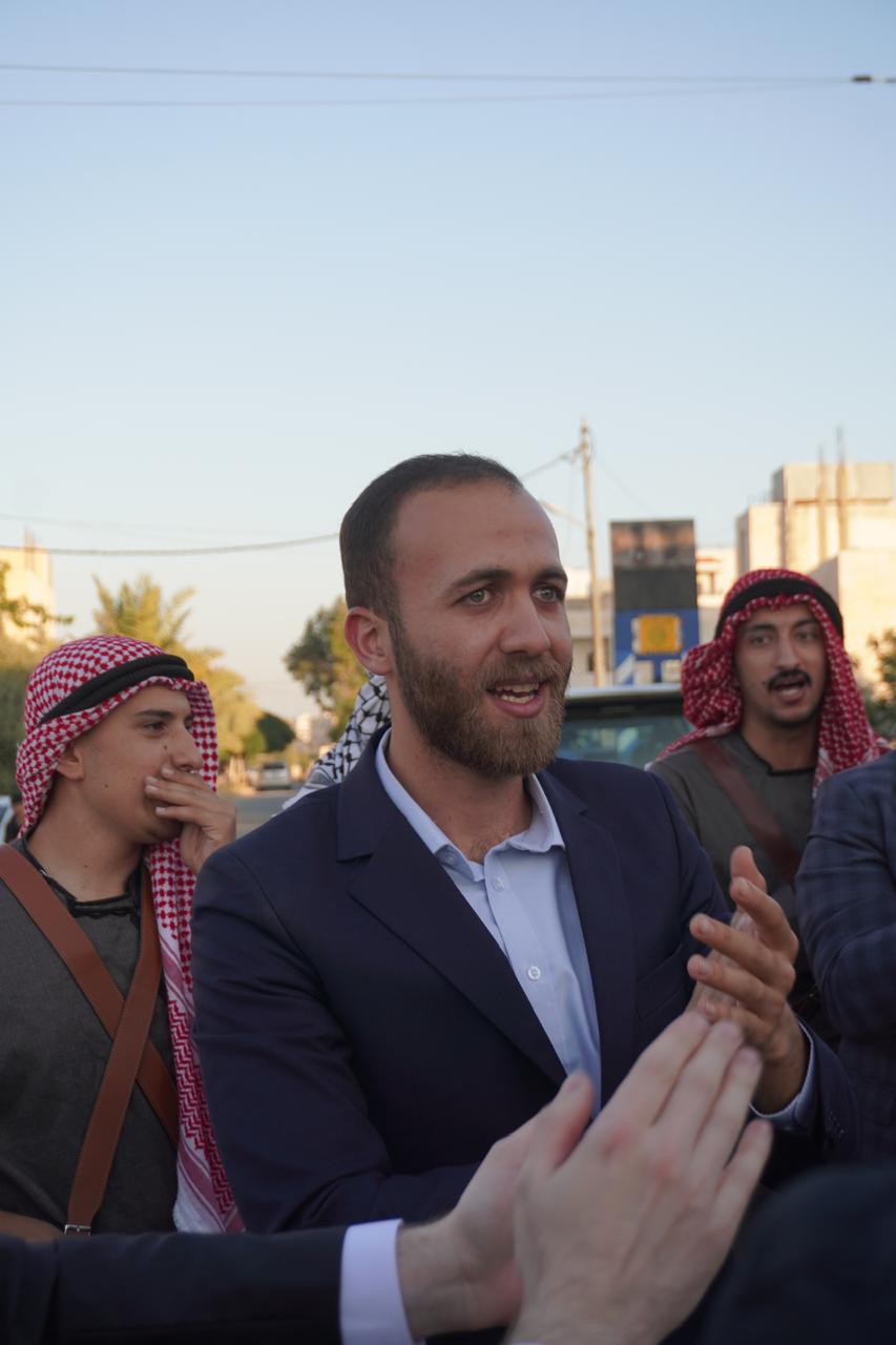 التميمي وأبو زيد نسايب ...ألف مبارك للعريس محمد