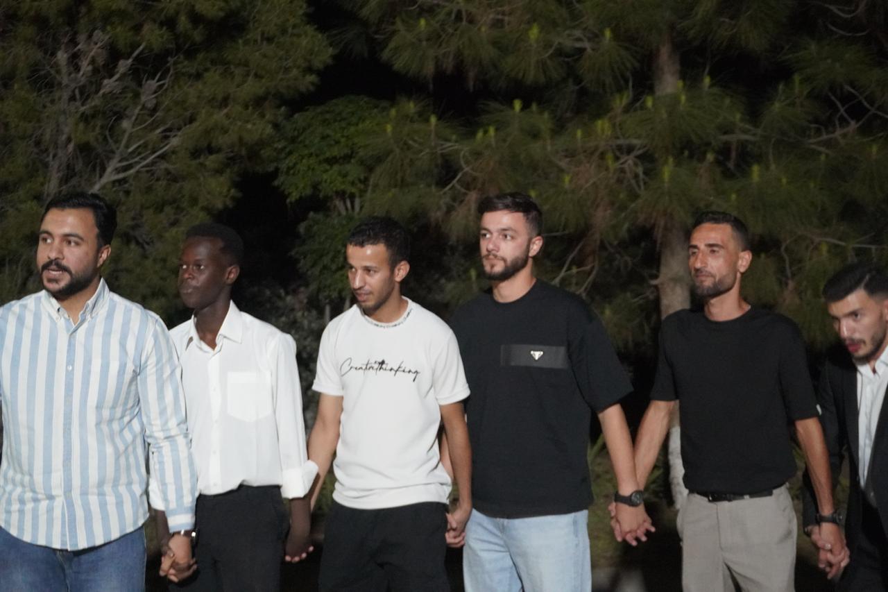 التميمي وأبو زيد نسايب ...ألف مبارك للعريس محمد