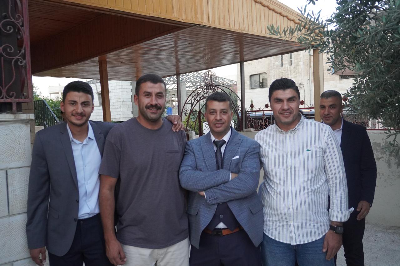 التميمي وأبو زيد نسايب ...ألف مبارك للعريس محمد