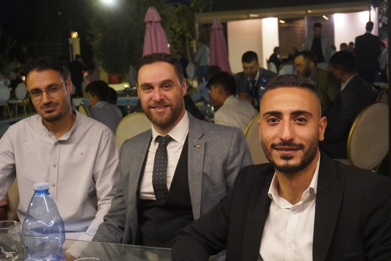 التميمي وأبو زيد نسايب ...ألف مبارك للعريس محمد