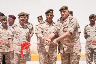 مدير عام الخدمات الطبية الملكية يفتتح غابة أصدقاء بنك الدم