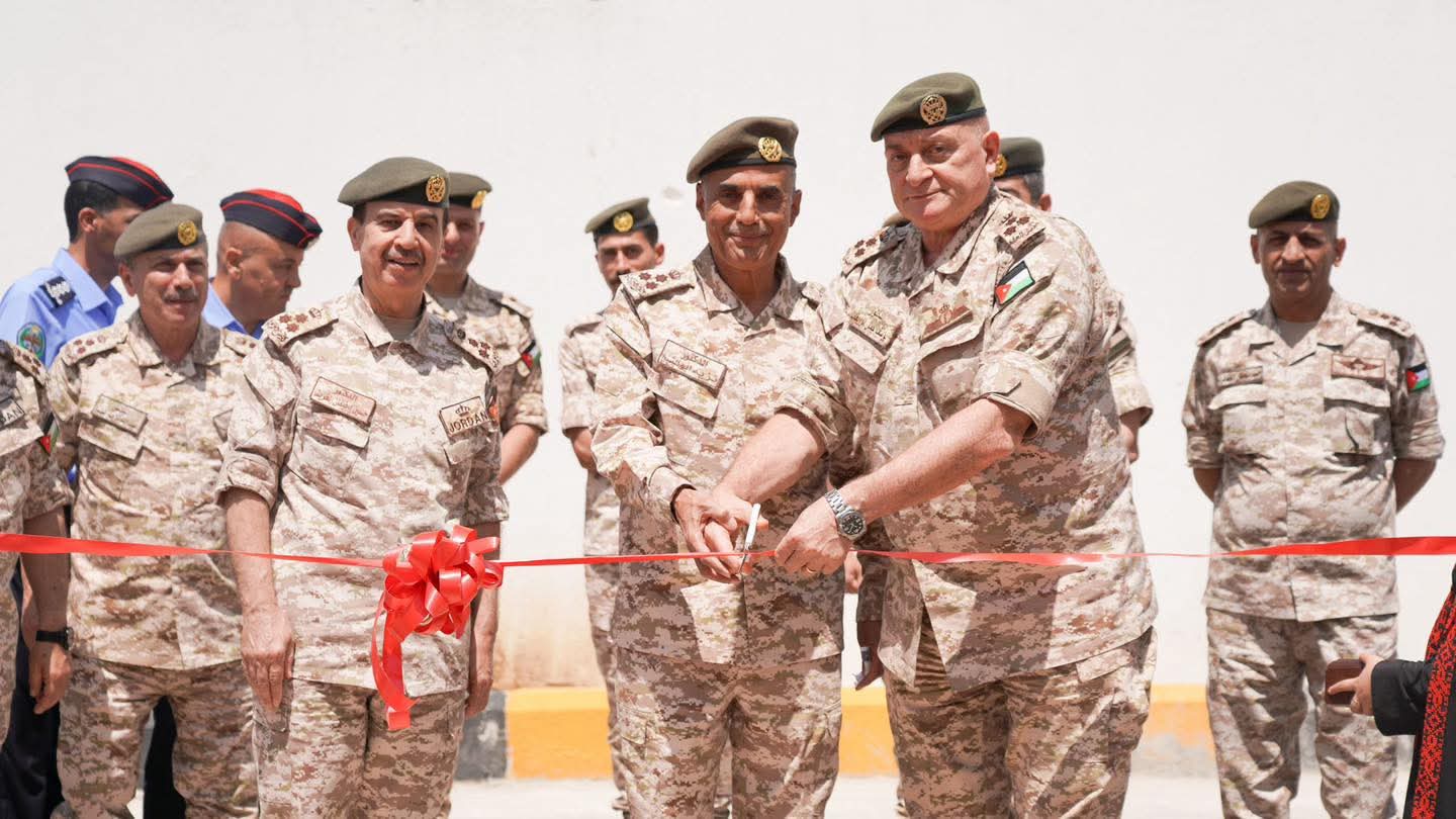 مدير عام الخدمات الطبية الملكية يفتتح غابة أصدقاء بنك الدم