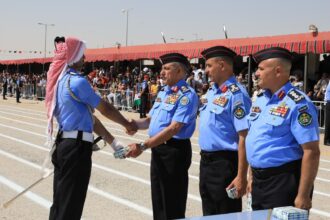 اللواء المعايطة يرعى حفل تخريج كوكبة جديدة من الشرطة المستجدين