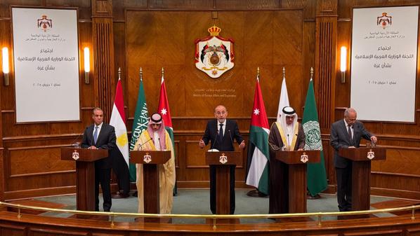 الصفدي: الملك أكد لوفد اللجنة الوزارية أهمية حشد موقف دولي فاعل لوقف الحرب على غزة