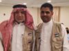 وزير الأوقاف يفتح مكتبه في مكة لتلقي العزاء في وفاة والد أحد الموظفين