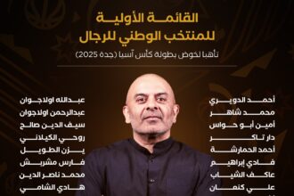 الأردن يعلن قائمة الـ30 لاعباً استعداداً لكأس آسيا 2025 لكرة السلة