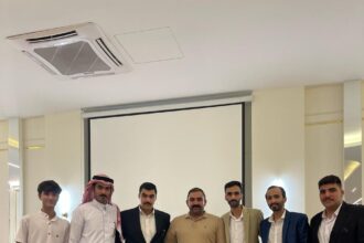 إشهار خطوبة نجل الدكتور يوسف الهاجري على كريمة الشيخ صالح القاضي