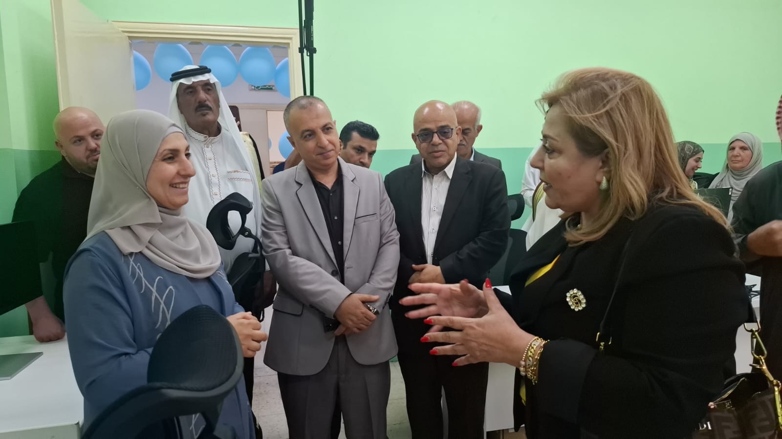 نفاع تفتتح مشغلين في مركز التدريب المهني الأميرة تغريد بالربة