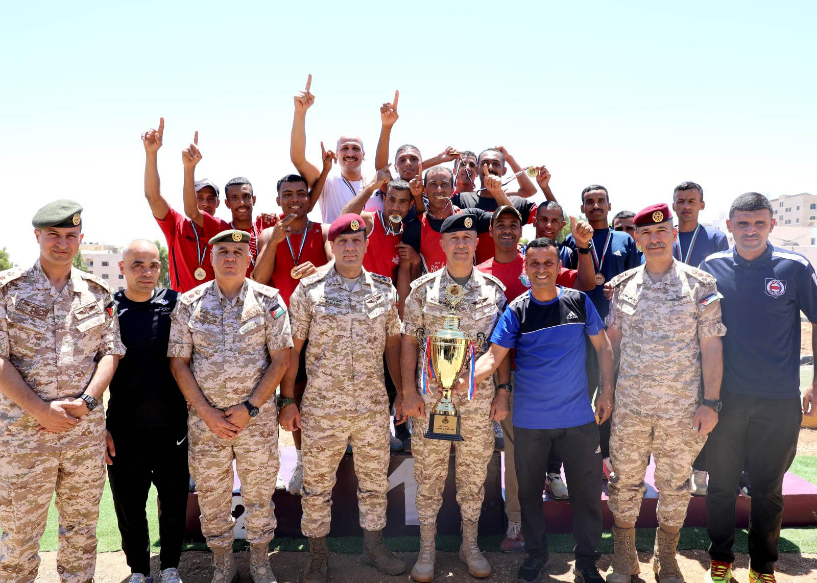 المنطقة العسكرية الوسطى تحصد لقب بطولة الخماسي العسكري 2025