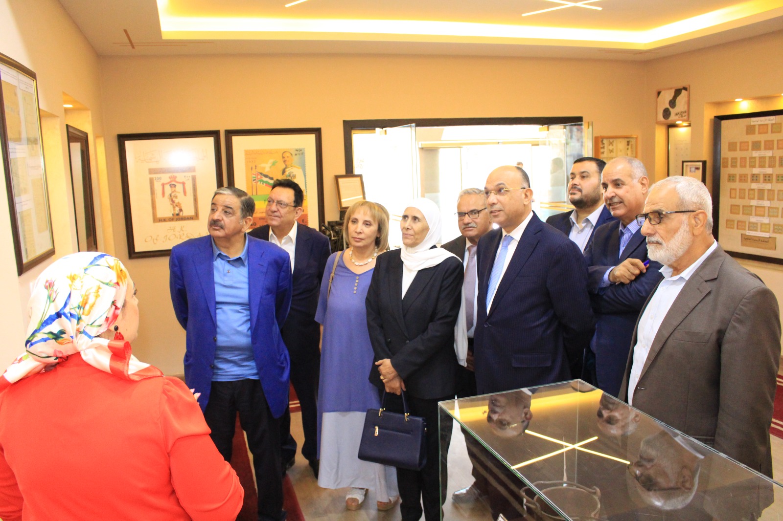 جماعة عمان لحوارات المستقبل تزور البريد الأردني
