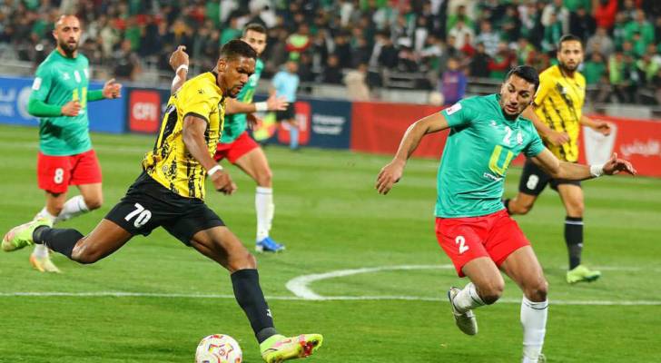 اعد الحسين يتقدم على الوحدات 1-0 .. متابعة لحظية