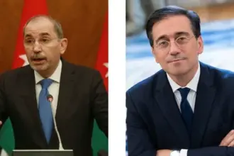 الصفدي يبحث مع نظيره الإسباني جهود وقف إطلاق النار في غزة