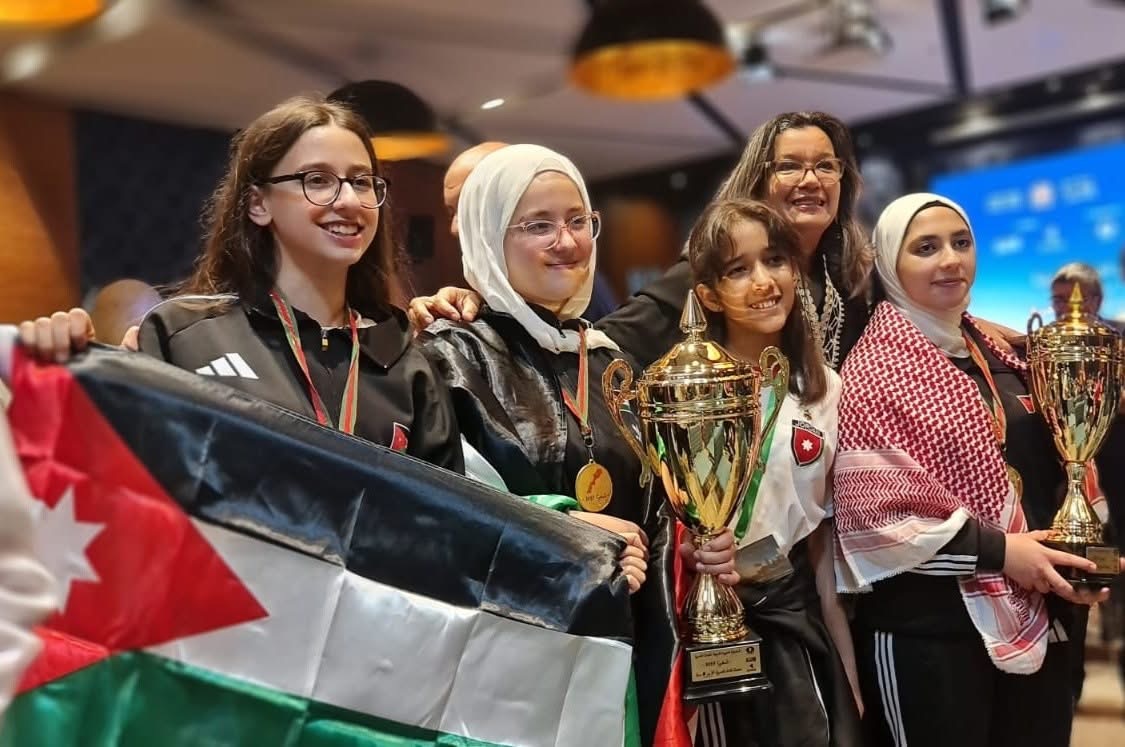 ذهبيتان … فضيتان … وأربعة ألقاب دولية تزين حصاد الأردن في بطولة العرب للشطرنج بالمغرب