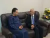 العيسوي ينقل تحيات وتمنيات الملك وولي العهد للنائب السعود بالشفاء