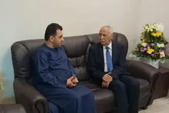 العيسوي ينقل تحيات وتمنيات الملك وولي العهد للنائب السعود بالشفاء
