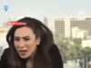 عاجل | بالفيديو هلع مذيعة على الهواء مباشرة أثناء قصف محيط قيادة الأركان السورية في دمشق