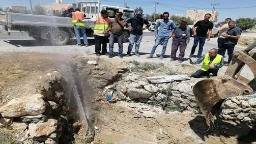 حملة جديدة تكشف تزويد 150 منزلًا بمياه مسروقة