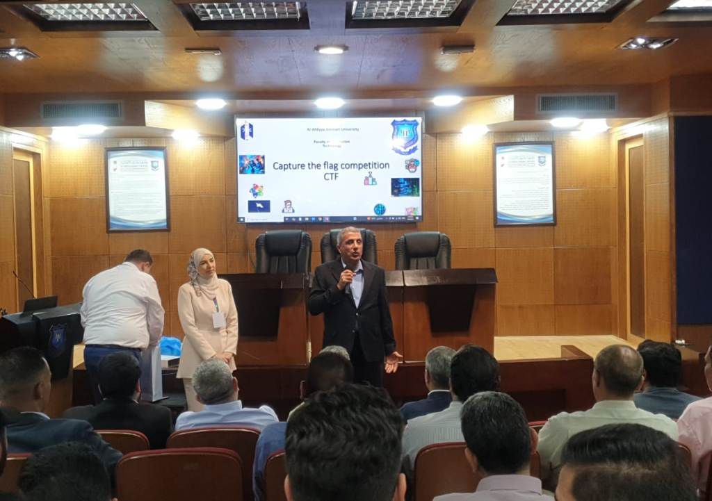 تقنية المعلومات في عمّان الأهلية تفوز بالمركزين الأول والثاني في مسابقة (CTF)