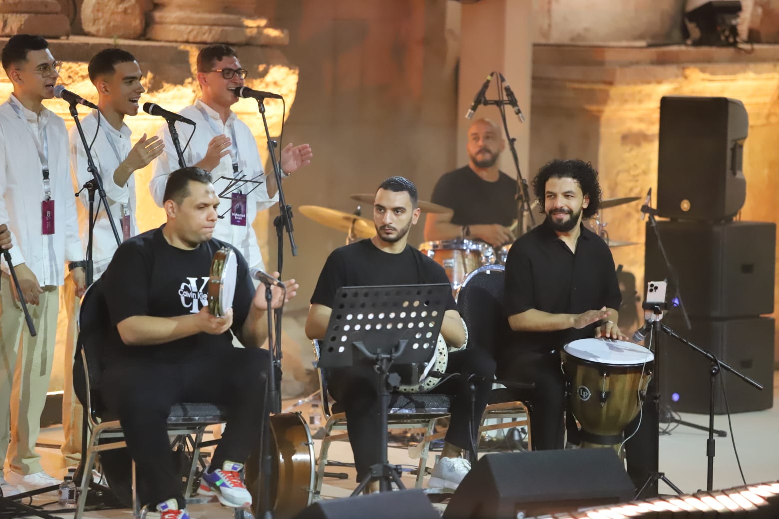 كورال "هارموني" المصرية يضيء المسرح الشمالي في مهرجان جرش