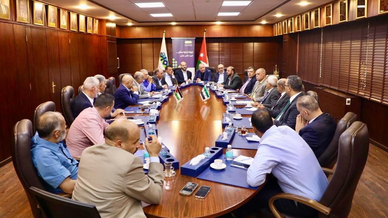 غرفتا تجارة الأردن وعمان تدعوان إلى بناء تعاون زراعي بين المملكة وسوريا ولبنان