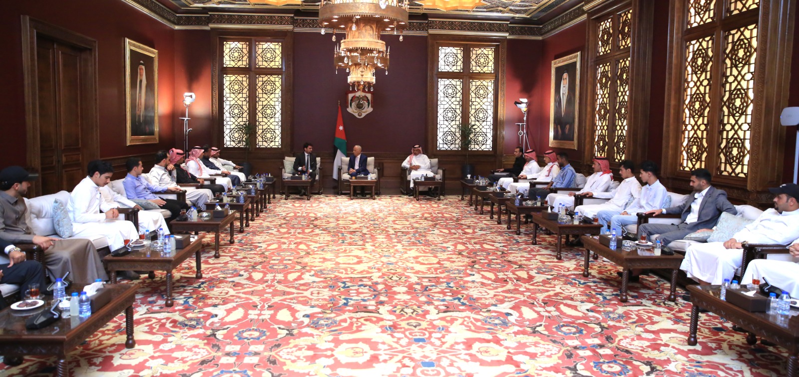 العيسوي يلتقي وفدان من نادي الشبيبة المسيحي وأبناء قبيلة الحويطات/العمران