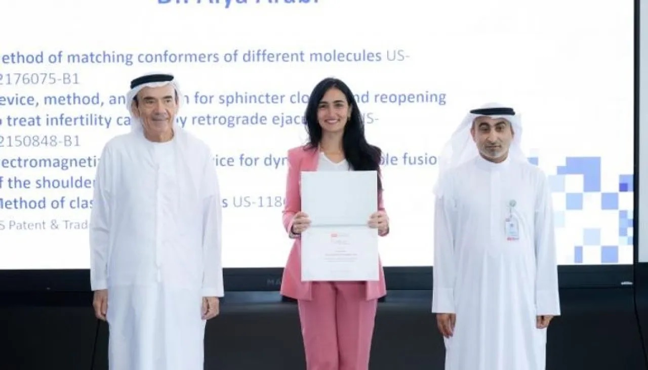 باحثة من جامعة الإمارات تحصد 4 براءات اختراع في تصميم الأدوية والأجهزة الطبية