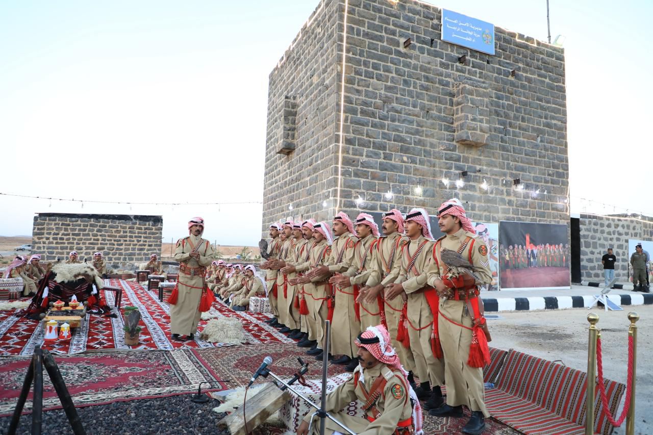 مديرالأمن العام يفتتح سرية الهجّانة الرابعة في مغفر أم القطين التاريخي بعد إعادة ترميمه وتأهيله