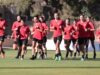 منتخب السيدات لكرة القدم يلتقي نظيره اللبناني بالتصفيات الآسيوية غدا