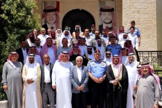 شرطة معان تطلق مبادرة توقيع وثيقة شرف لمنع إطلاق العيارات النارية