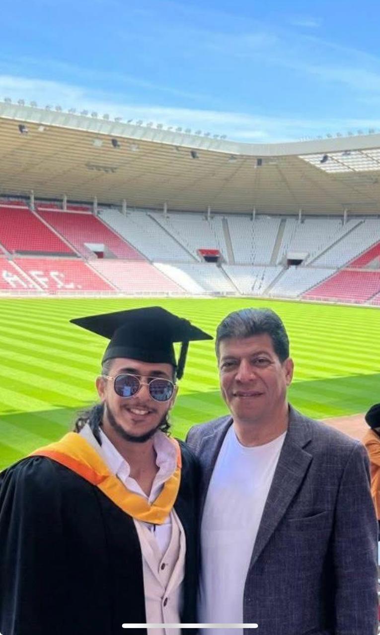 رعد داوود اسكندراني ينال درجة الماجستير في إدارة المشاريع من جامعة سندرلاند