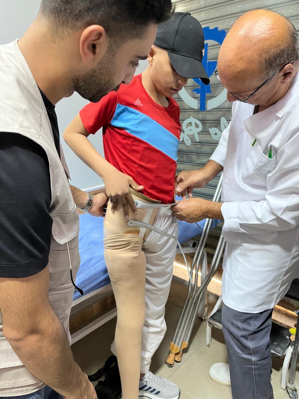 بدعم من رؤى جلالة الملك.. حرير تمكّن أطفال غزة والأردن من المشي مجددًا