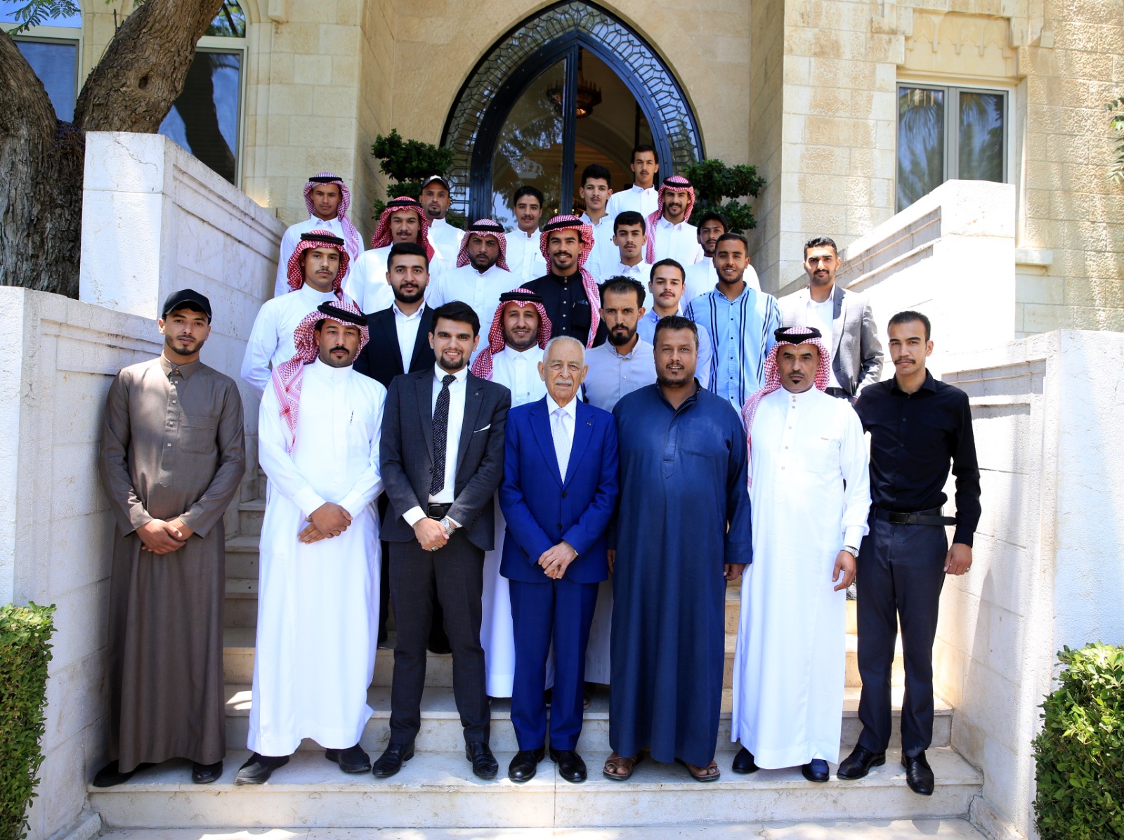 العيسوي يلتقي وفدان من نادي الشبيبة المسيحي وأبناء قبيلة الحويطات/العمران