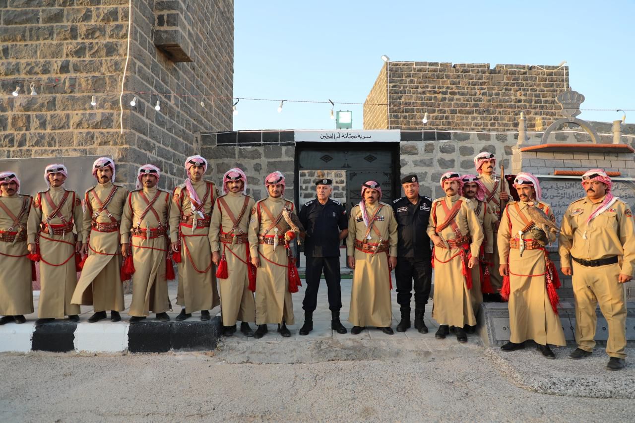 مديرالأمن العام يفتتح سرية الهجّانة الرابعة في مغفر أم القطين التاريخي بعد إعادة ترميمه وتأهيله