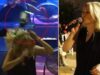 طائرة درون تصطدم برأس فنانة تركية في مهرجان أنطاليا