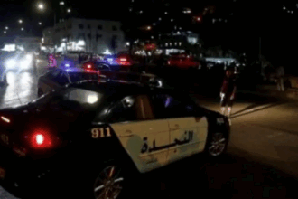 الأمن يحقق في فيديو اعتداء على باص بمنطقة صويلح