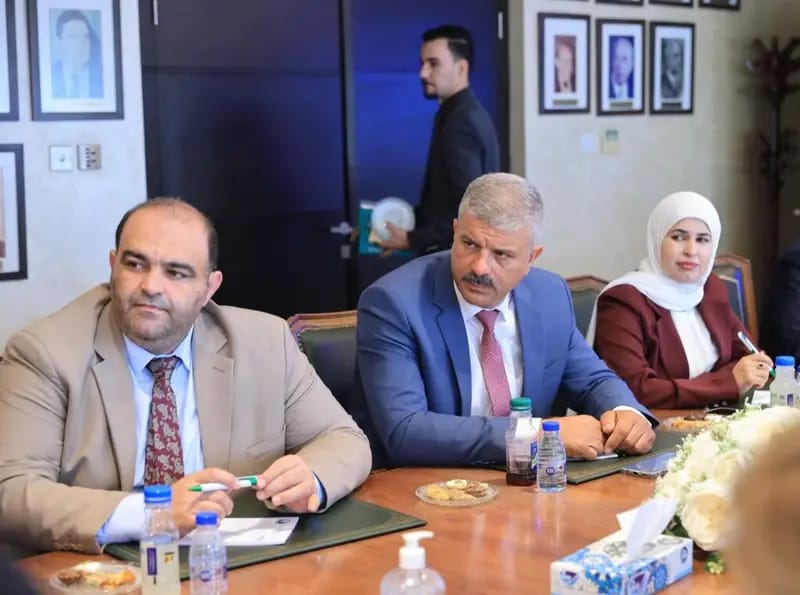 وفد من كتلة عزم النيابية يلتقي الإدارة العليا في شركة الفوسفات