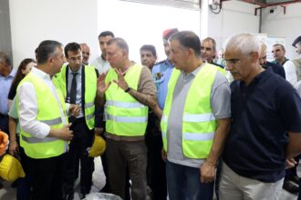 الفراية يفتتح مصنع إعادة تدوير البلاستيك في دير علا