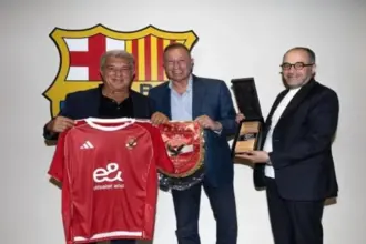تفاصيل زيارة الأهلي لبرشلونة.. خطوة جديدة نحو تطوير استاد الأهلي