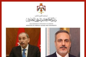 الصفدي وفيدان يؤكدان أهمية ترسيخ وقف إطلاق النار في السويداء