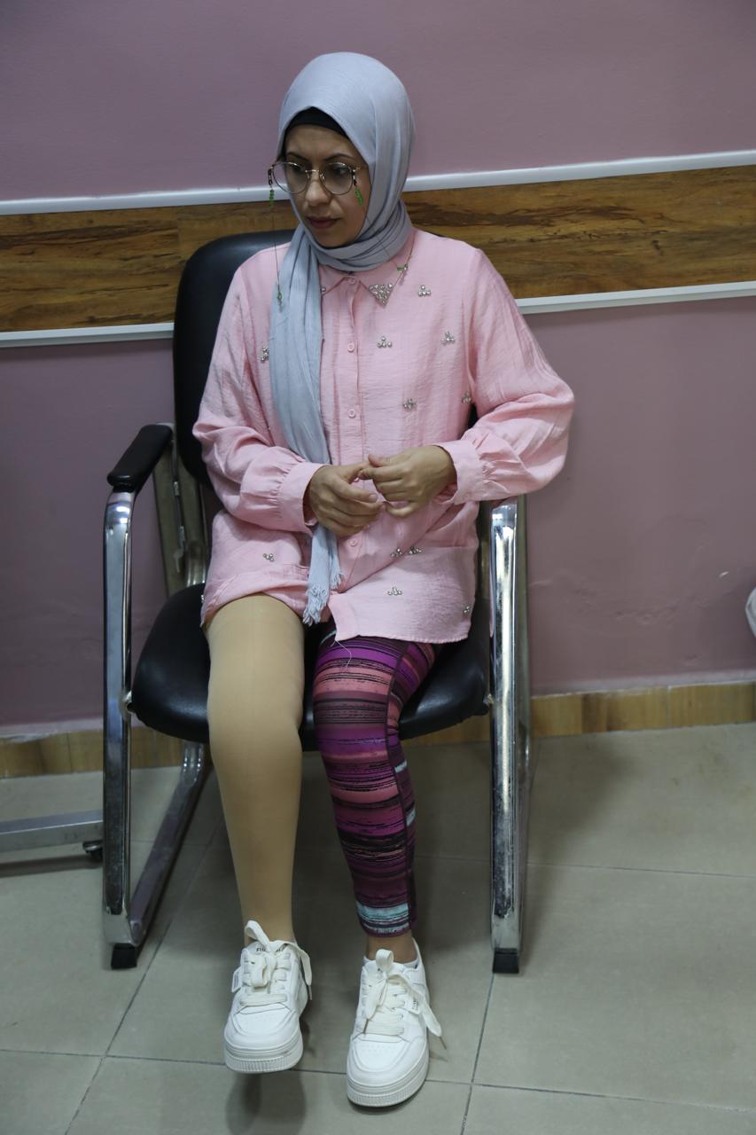 بالصور .. حرير تساهم في تركيب أطرافًا صناعية لأطفال من غزة والأردن