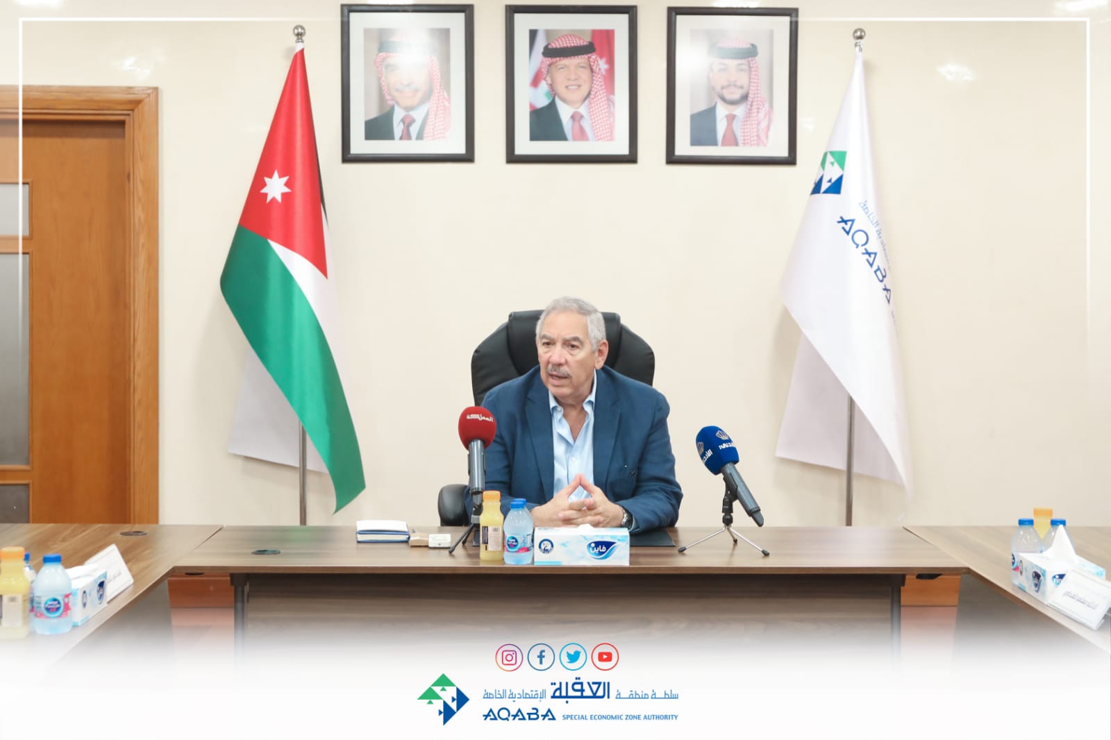 المجالي : مشروع مرسى زايد بالغ الأهمية للعقبة والمملكة .. صور