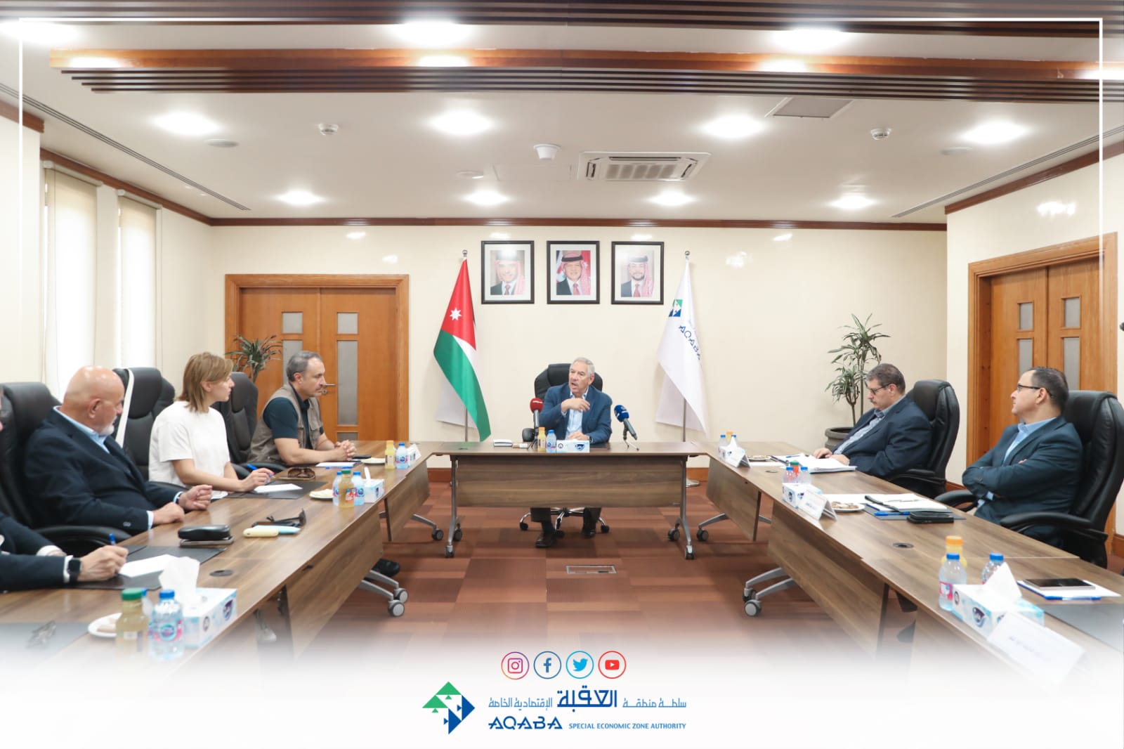المجالي : مشروع مرسى زايد بالغ الأهمية للعقبة والمملكة .. صور